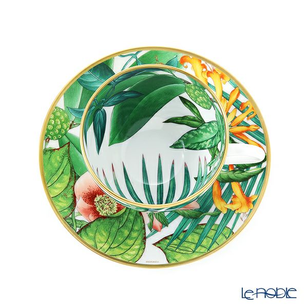 エルメス（HERMES）パシフォリア ティーカップ＆ソーサー 200ml 044016P