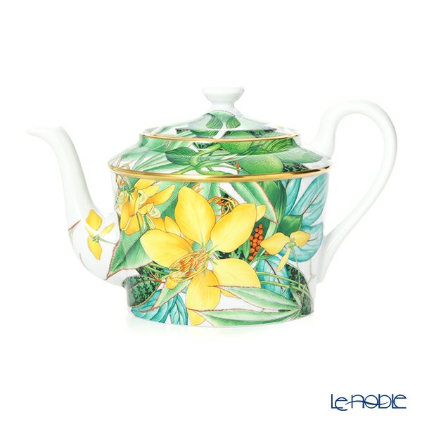 エルメス（HERMES）パシフォリア ティーポット 1400ml 044018P