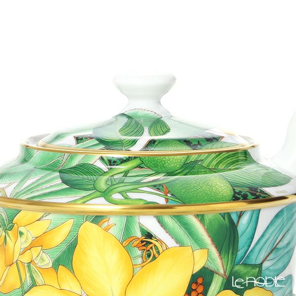 エルメス（HERMES）パシフォリア ティーポット 1400ml 044018P