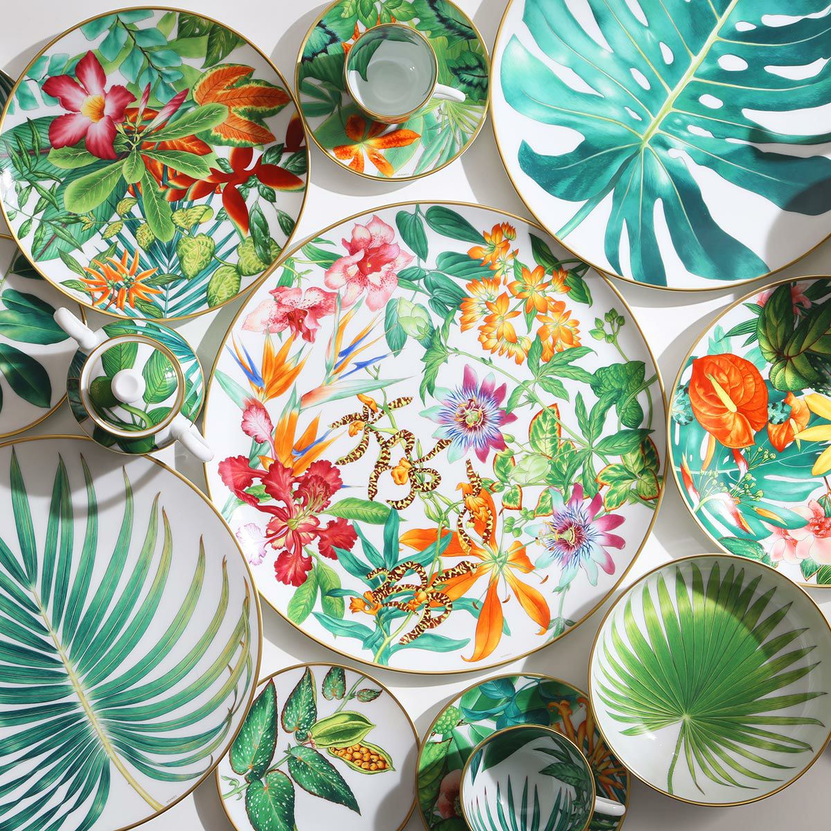 エルメス（HERMES）パシフォリア シュガーポット 210ml 044020P