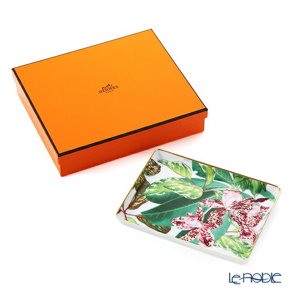 エルメス（HERMES）パシフォリア スモールトレー 16×12cm Orchid 044089P
