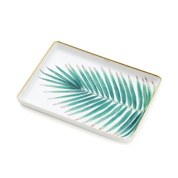 エルメス（HERMES）パシフォリア スモールトレー 16×12cm Palm 044189P