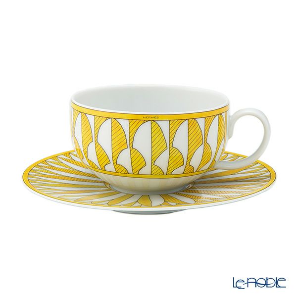 エルメス（HERMES） ソレイユ ドゥ エルメス ティーカップ＆ソーサー 200ml 046016P