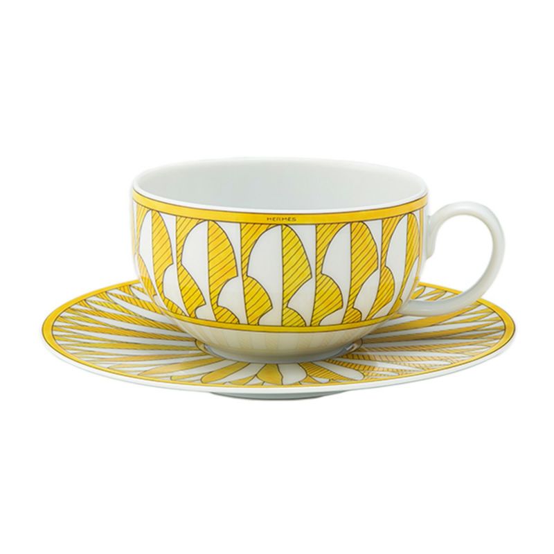 エルメス（HERMES） ソレイユ ドゥ エルメス ティーカップ＆ソーサー 200ml 046016P