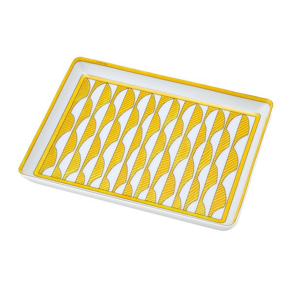 エルメス（HERMES） ソレイユ ドゥ エルメス 長方形皿 16×12cm 046089P