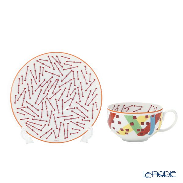 エルメス（HERMES） イポモビル ティーカップ＆ソーサー No.1 200ml 048016P