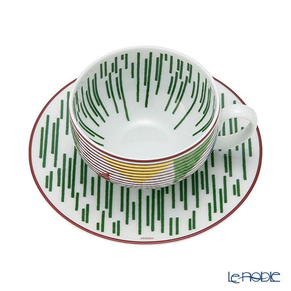 エルメス（HERMES） イポモビル ティーカップ＆ソーサー No.2 200ml 048116P