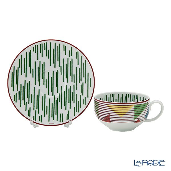 エルメス（HERMES） イポモビル ティーカップ＆ソーサー No.2 200ml 048116P