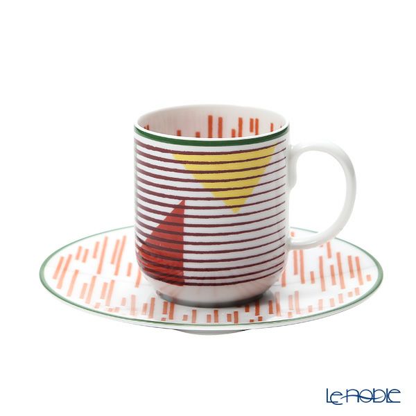 エルメス（HERMES） イポモビル コーヒーカップ＆ソーサー No.2 100ml 048117P デミタス／エスプレッソ用