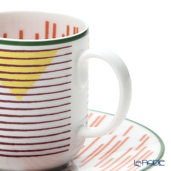 エルメス（HERMES） イポモビル コーヒーカップ＆ソーサー No.2 100ml 048117P デミタス／エスプレッソ用