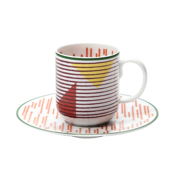 エルメス（HERMES） イポモビル コーヒーカップ＆ソーサー No.2 100ml 048117P デミタス／エスプレッソ用