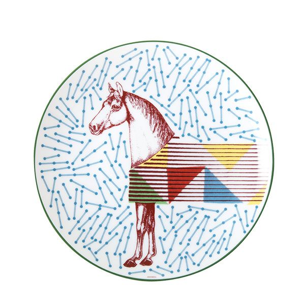 エルメス（HERMES） イポモビル デザートプレート No.4 21cm 048307P