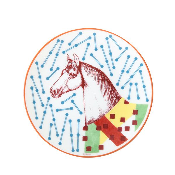 エルメス（HERMES） イポモビル スモールプレート No.4 14cm 048312P