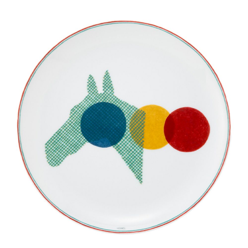 エルメス（HERMES） ソー・エルメス デザートプレート 23.5cm シュヴァル 055007P