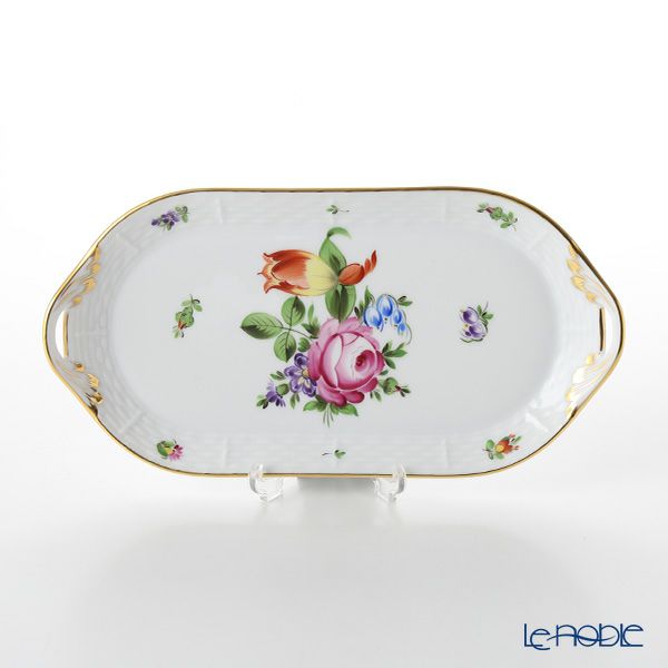 ヘレンド チューリップの花束 BT-2 00437-0-00 サービストレイ 23cm