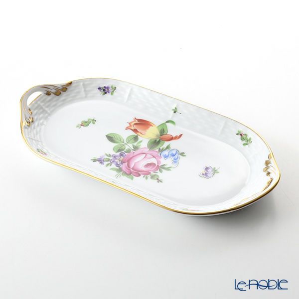 ヘレンド チューリップの花束 BT-2 00437-0-00 サービストレイ 23cm