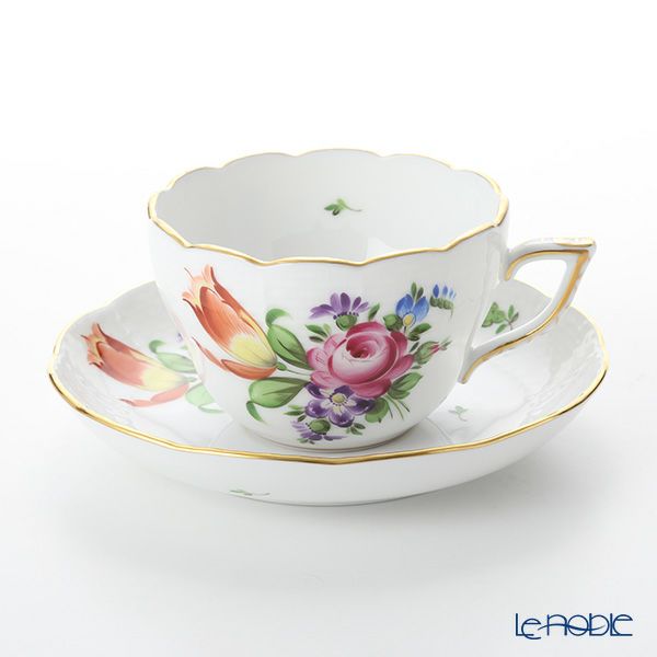 ヘレンド チューリップの花束 BT-2 00730-0-00 ティーカップ＆ソーサー（兼用） 200ml