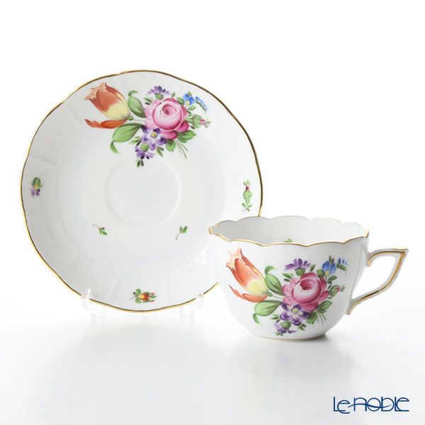 ヘレンド チューリップの花束 BT-2 00730-0-00 ティーカップ＆ソーサー（兼用） 200ml