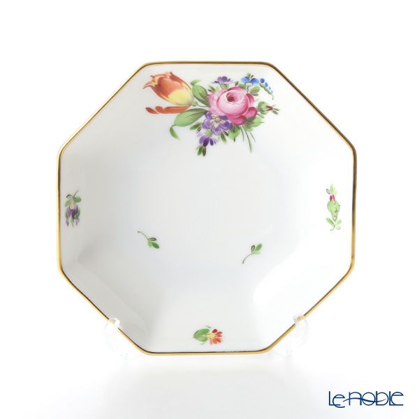 ヘレンド チューリップの花束 BT-2 04307-1-00 小皿（オクタゴナル） 11cm