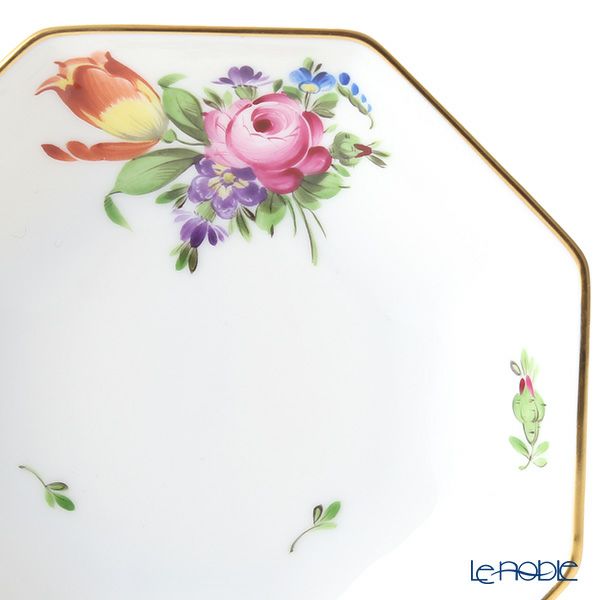 ヘレンド チューリップの花束 BT-2 04307-1-00 小皿（オクタゴナル） 11cm