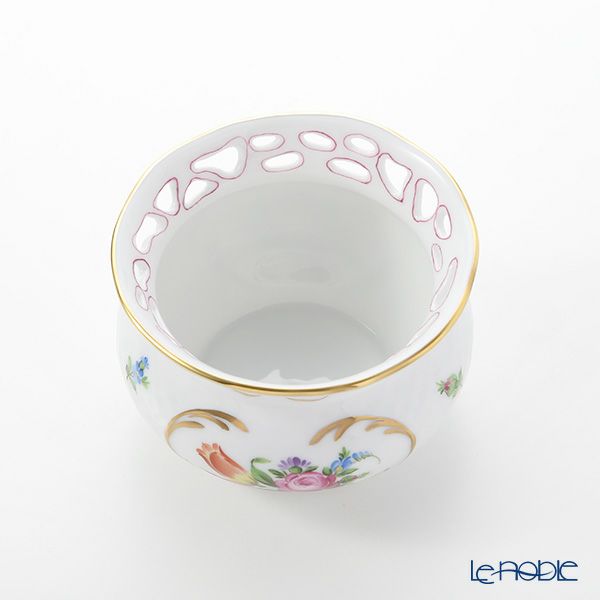 ヘレンド チューリップの花束 BT-2 06526-0-00 ベース（スカシ） 6.5cm