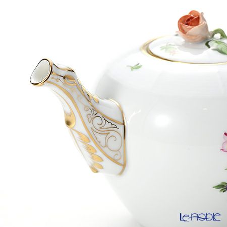 ヘレンド チューリップの花束 BT-3 00608-0-09 ティーポット ローズ 400ml