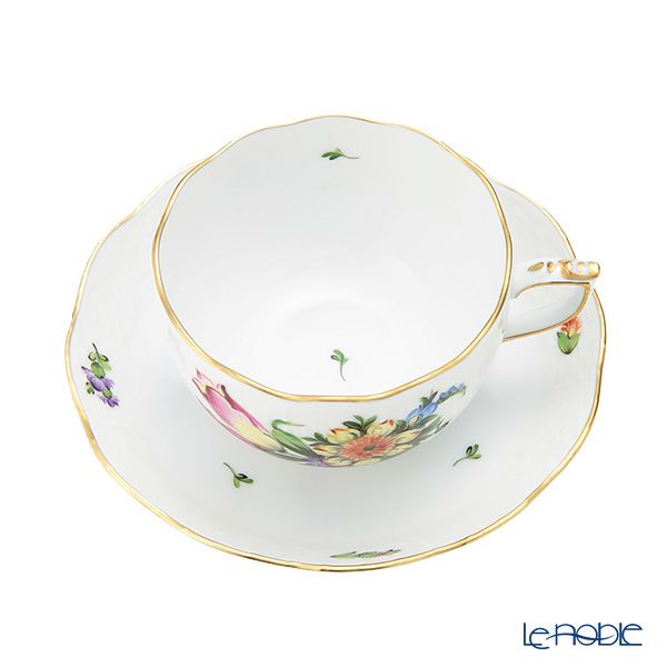 ヘレンド (HEREND) チューリップの花束 BT-3 00724-0-00／724 ティーカップ＆ソーサー 200ml