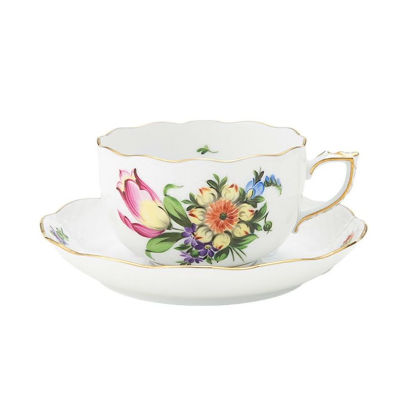 ヘレンド チューリップの花束 BT-3 00724-0-00／724 ティーカップ＆ソーサー 200ml