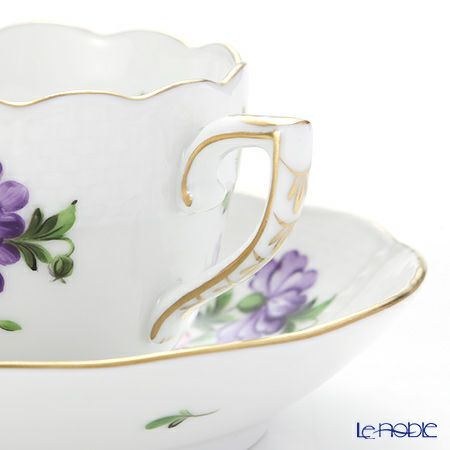 ヘレンド チューリップの花束 BT-6 00711-0-00 モカカップ＆ソーサー 100ml