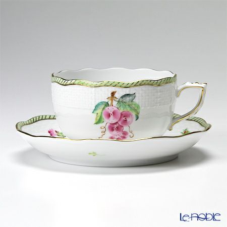 ヘレンド フルーツエスキース EDF-6 00724-0-00／724 ティーカップ＆ソーサー 200ml