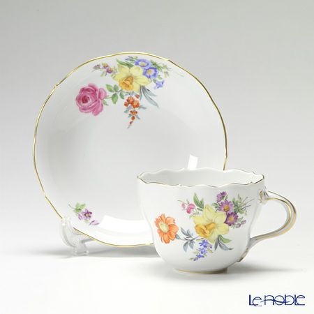 マイセン（Meissen） ベーシックフラワー（五つ花） 110110／00582／26 コーヒーカップ＆ソーサー 200ml Motiv No.26 水仙