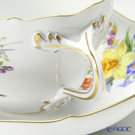 マイセン（Meissen） ベーシックフラワー（五つ花） 110110／00582／26 コーヒーカップ＆ソーサー 200ml Motiv No.26 水仙