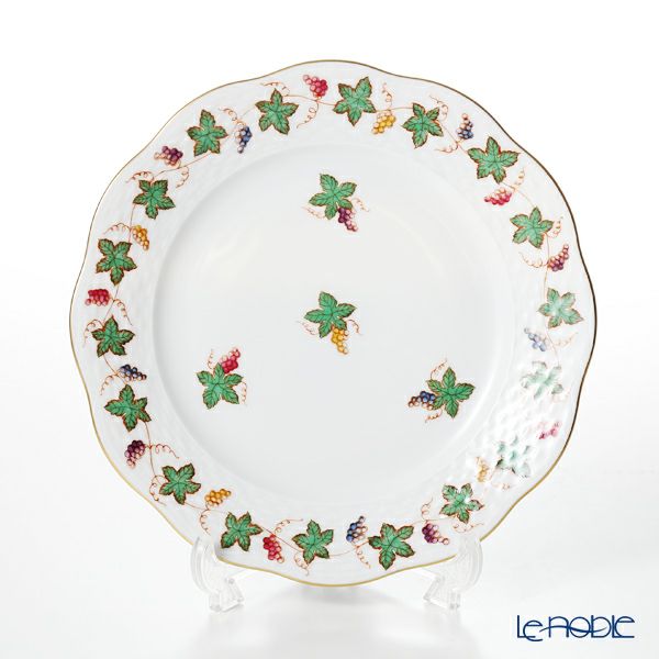 ヘレンド ワインリーブ 多彩 00517-0-00 プレート 19cm