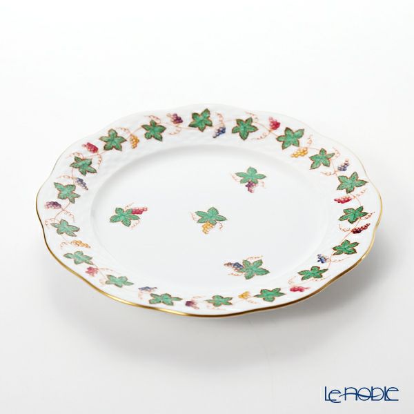 ヘレンド ワインリーブ 多彩 00517-0-00 プレート 19cm