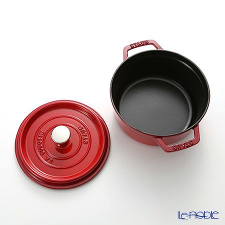 ストウブ（staub） ピコ・ココット ラウンド 18cm／1.7L チェリーレッド