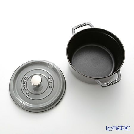 ストウブ（staub） ピコ・ココット ラウンド 18cm／1.7L グレー