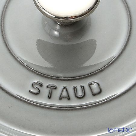 ストウブ（staub） ピコ・ココット ラウンド 18cm／1.7L グレー