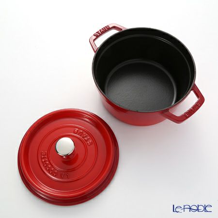 ストウブ（staub） ピコ・ココット ラウンド 20cm／2.2L チェリーレッド