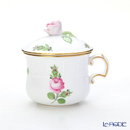 ヘレンド プティットローズ PR 00385-0-09 クリームポット（ローズ） 100ml