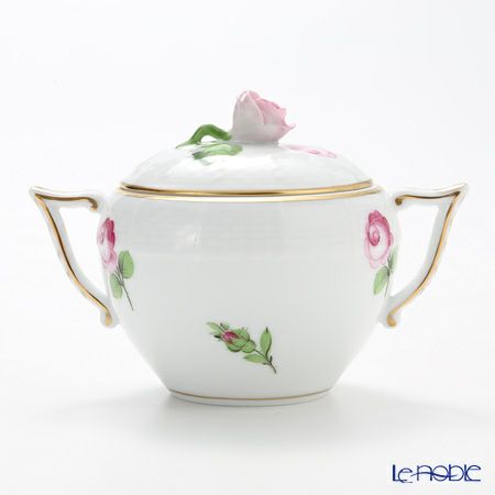 ヘレンド プティットローズ PR 00472-0-09 シュガーポット ローズ 200ml