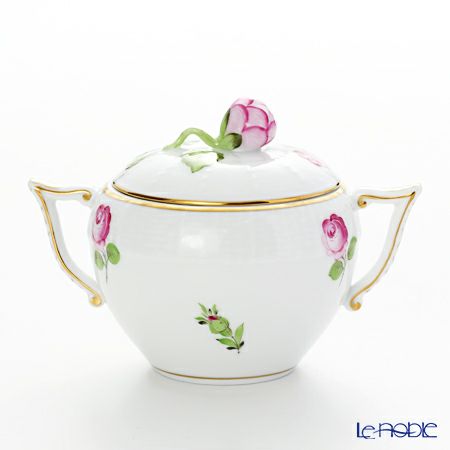 ヘレンド プティットローズ PR 00472-0-12 シュガーポット ツボミ 200ml