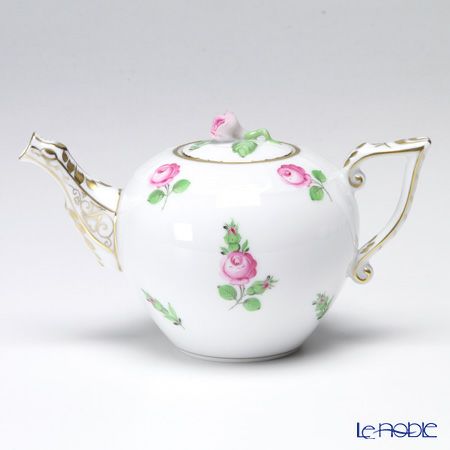 ヘレンド プティットローズ PR 00608-0-09 ティーポット ローズ 400ml