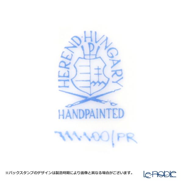 ヘレンド プティットローズ PR 00710-0-91／711 ジャパニーズカップ＆ソーサー 130ml