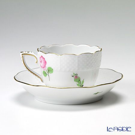 ヘレンド プティットローズ PR 00711-0-00 モカカップ＆ソーサー 100ml