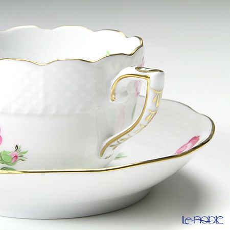 ヘレンド プティットローズ PR 00711-0-00 モカカップ＆ソーサー 100ml