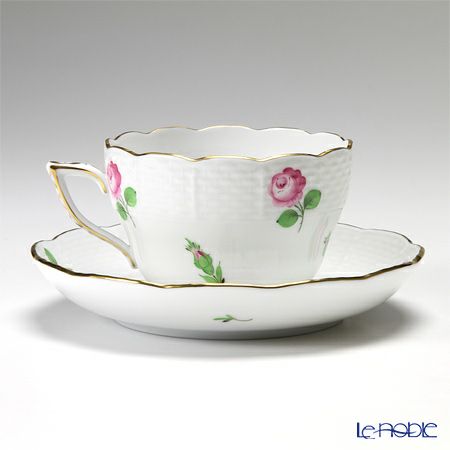 ヘレンド プティットローズ PR 00730-0-00 ティーカップ＆ソーサー（兼用） 200ml