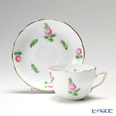 ヘレンド プティットローズ PR 00730-0-00 ティーカップ＆ソーサー（兼用） 200ml