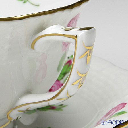 ヘレンド プティットローズ PR 00734-0-00 ティーカップ＆ソーサー（ロウ）