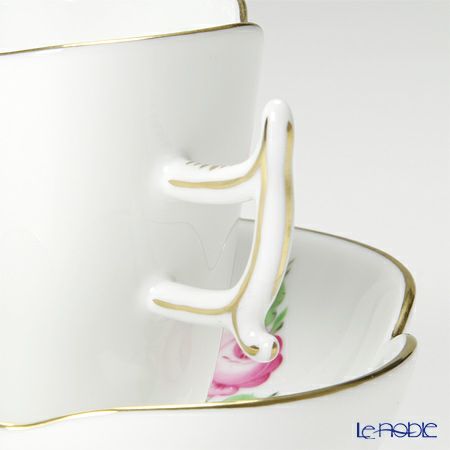 ヘレンド プティットローズ PR 04198-0-00 コーヒーカップ＆ソーサー（楕円） 100ml