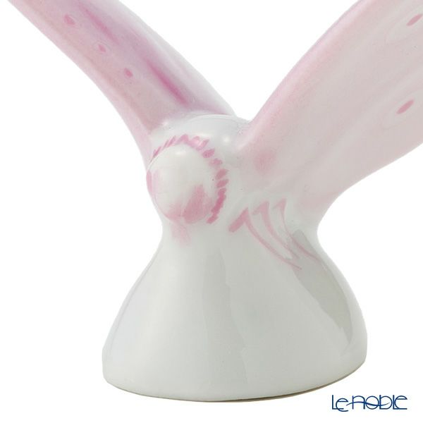 アウガルテン（AUGARTEN） フィギュリン（011211） バタフライ（プレインピンク） 1884A